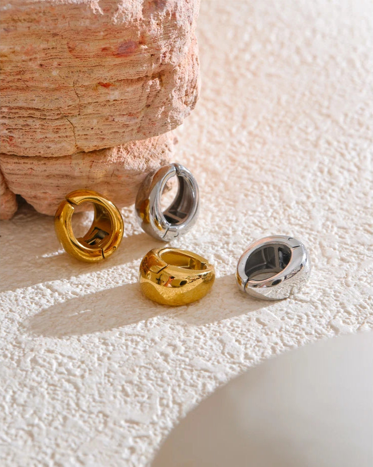 Brinco de Argola Clip