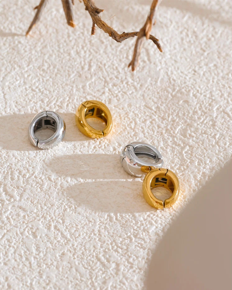 Brinco de Argola Clip