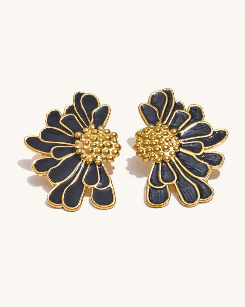 Brinco Esmaltado Flor State