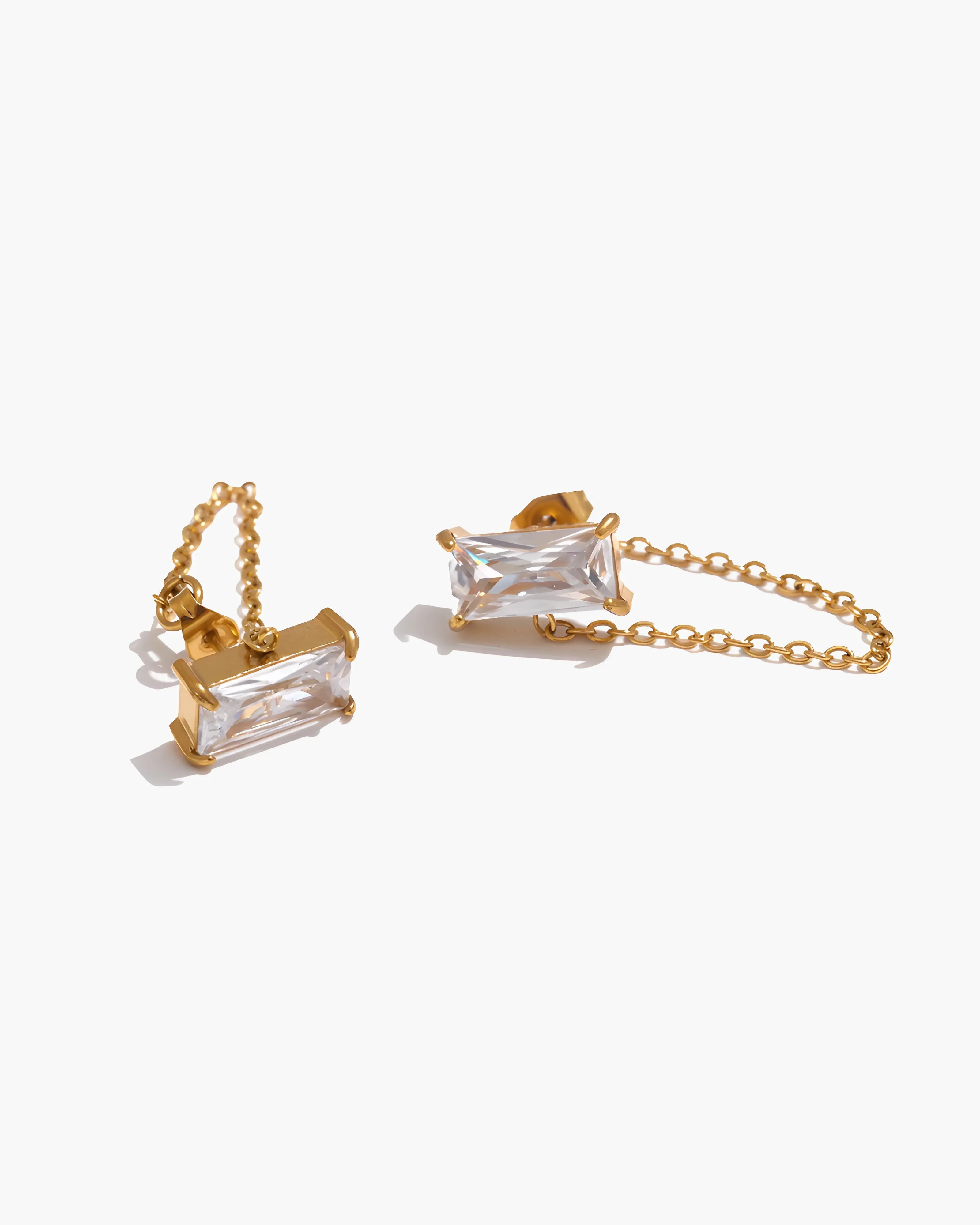 Brinco Chain Zircônia