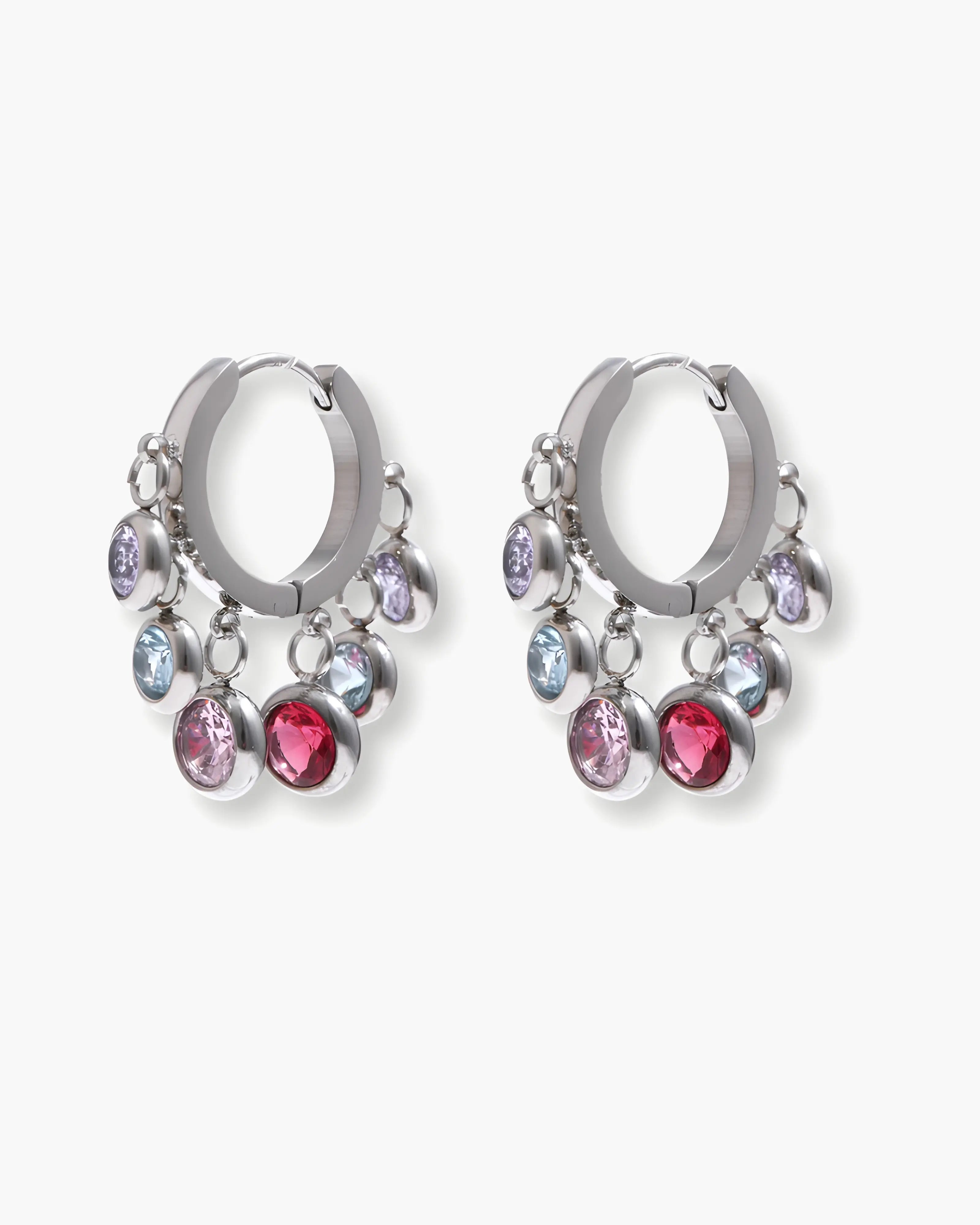 Brinco Argola Gem Shower