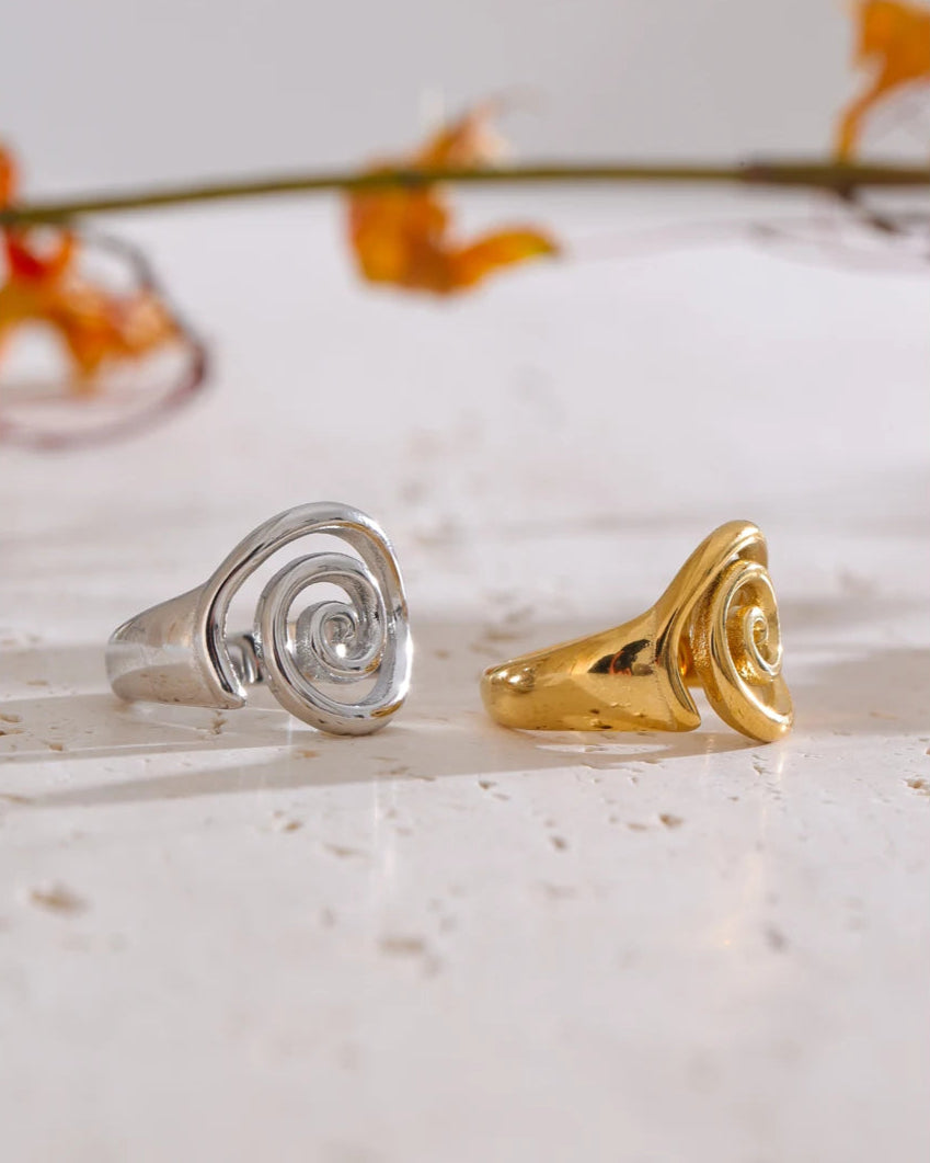 Anel Espiral Ocean