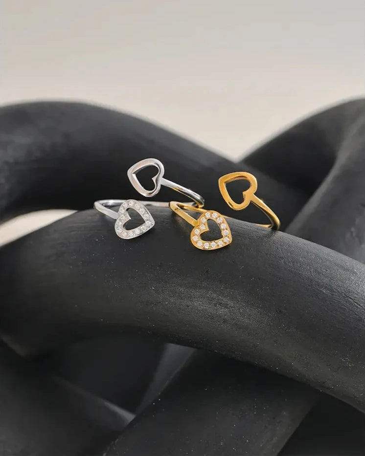 Feminino JUVICI de Coração em Ouro 18k