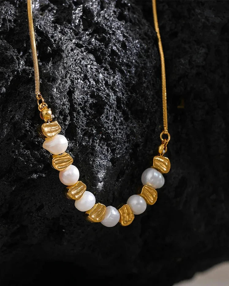 Colar Boho Pérolas