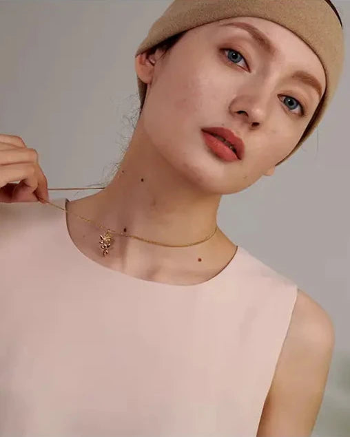 Colar Rosa Savi