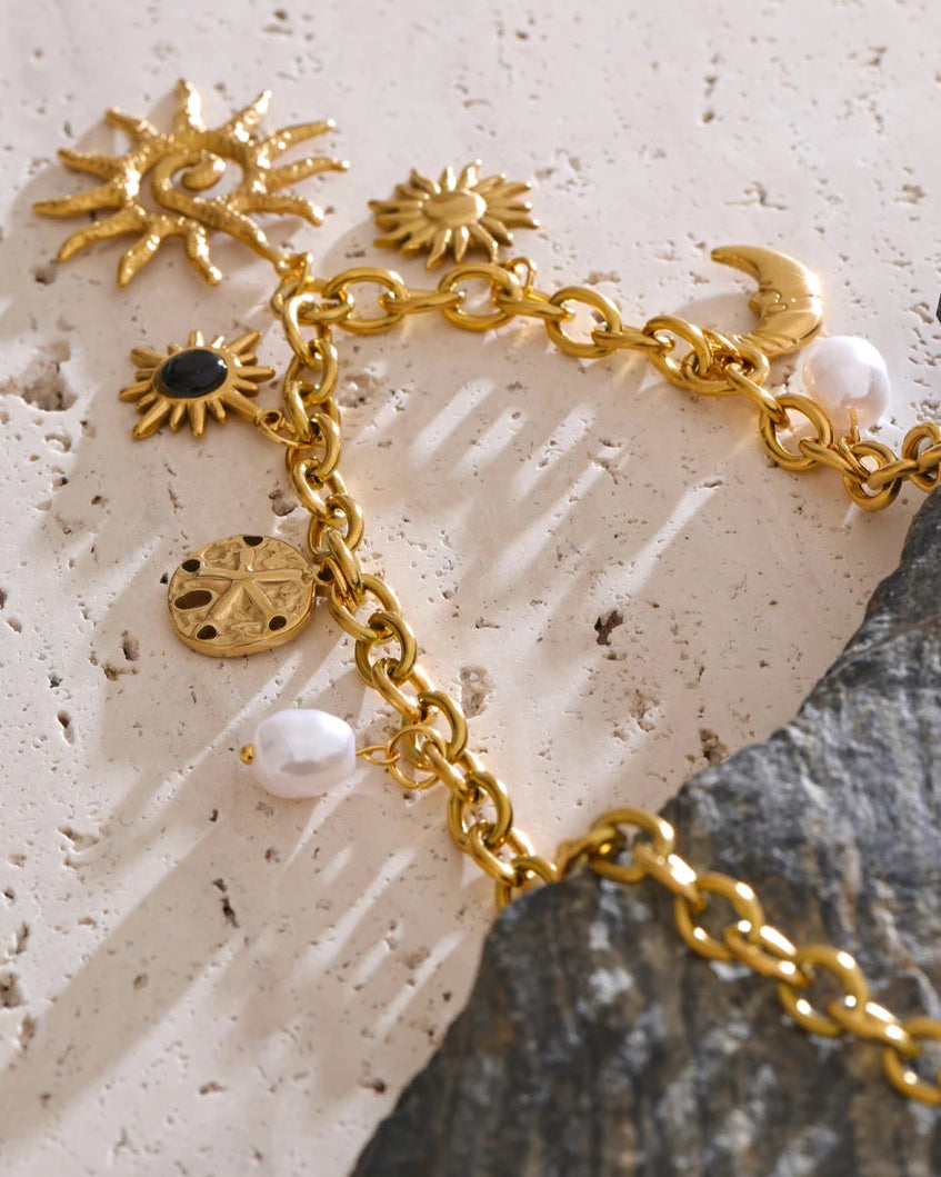 Colar Summer Sol Celeste