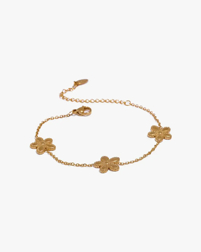 Pulseira Charm Flores