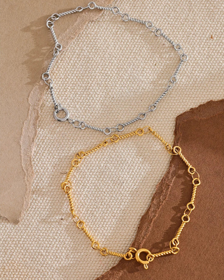 Pulseira Corrente Torcida