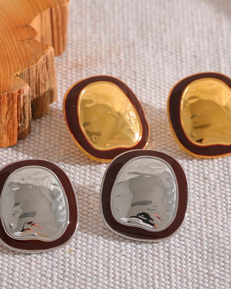 Brinco Shield Esmalte Vinho