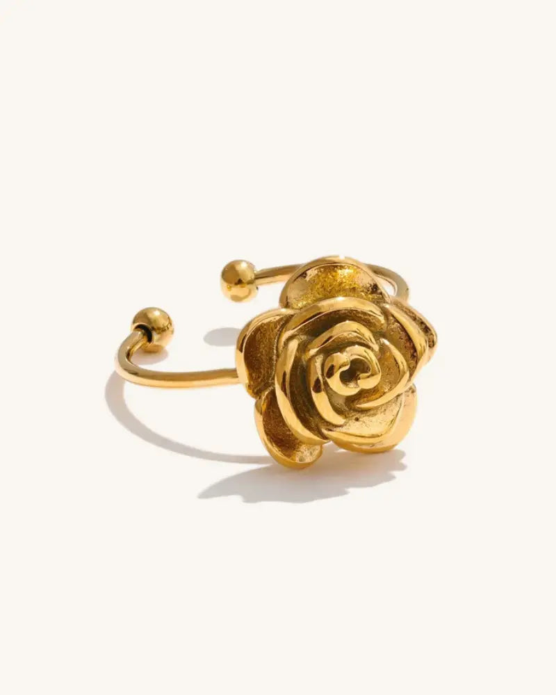 Anel Flor de Rosa