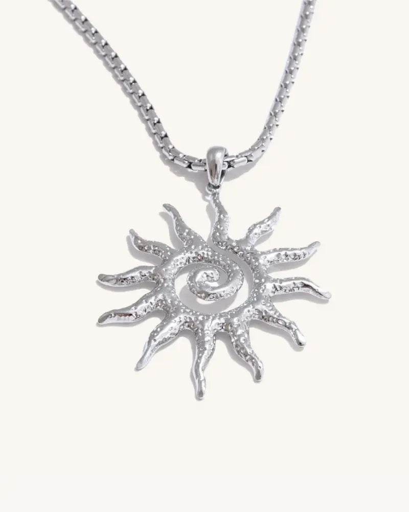 Colar Sol Celeste