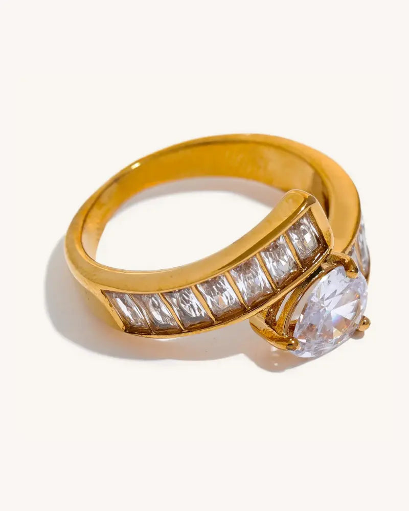 Anel Luxe Zircônia
