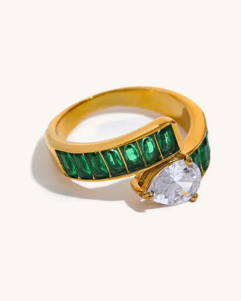 Anel Luxe Zircônia