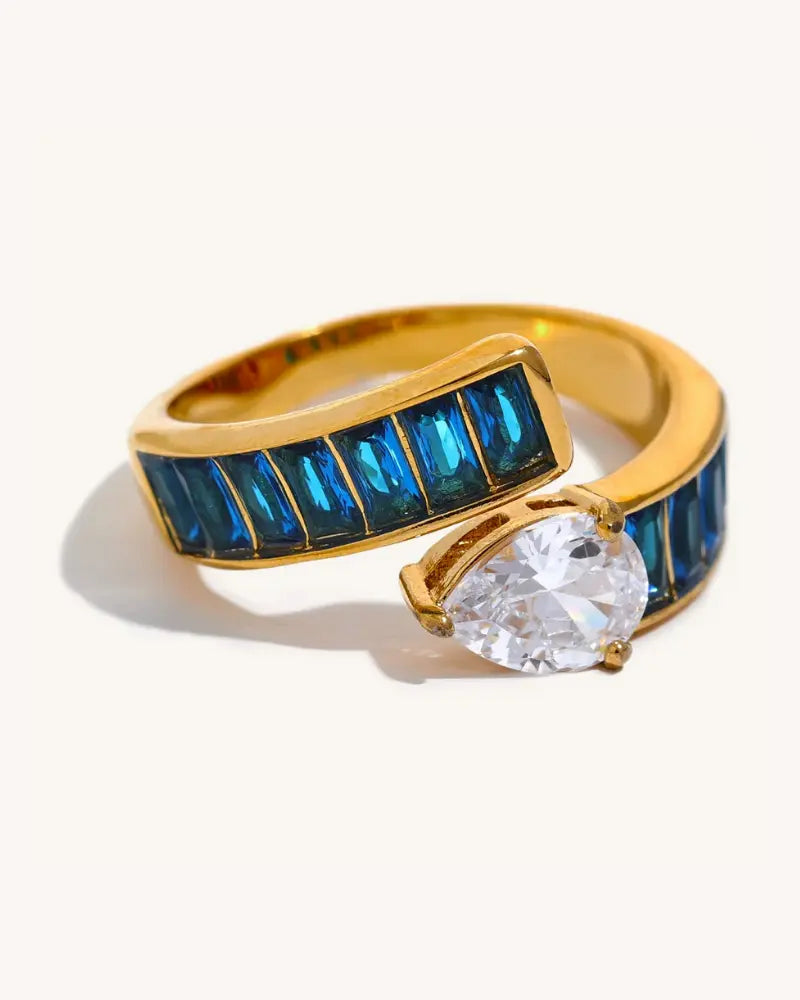 Anel Luxe Zircônia