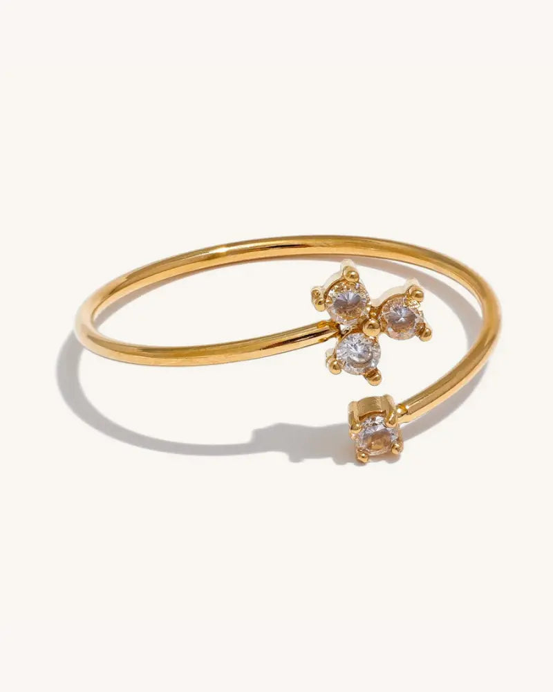 Anel Flor de Jade
