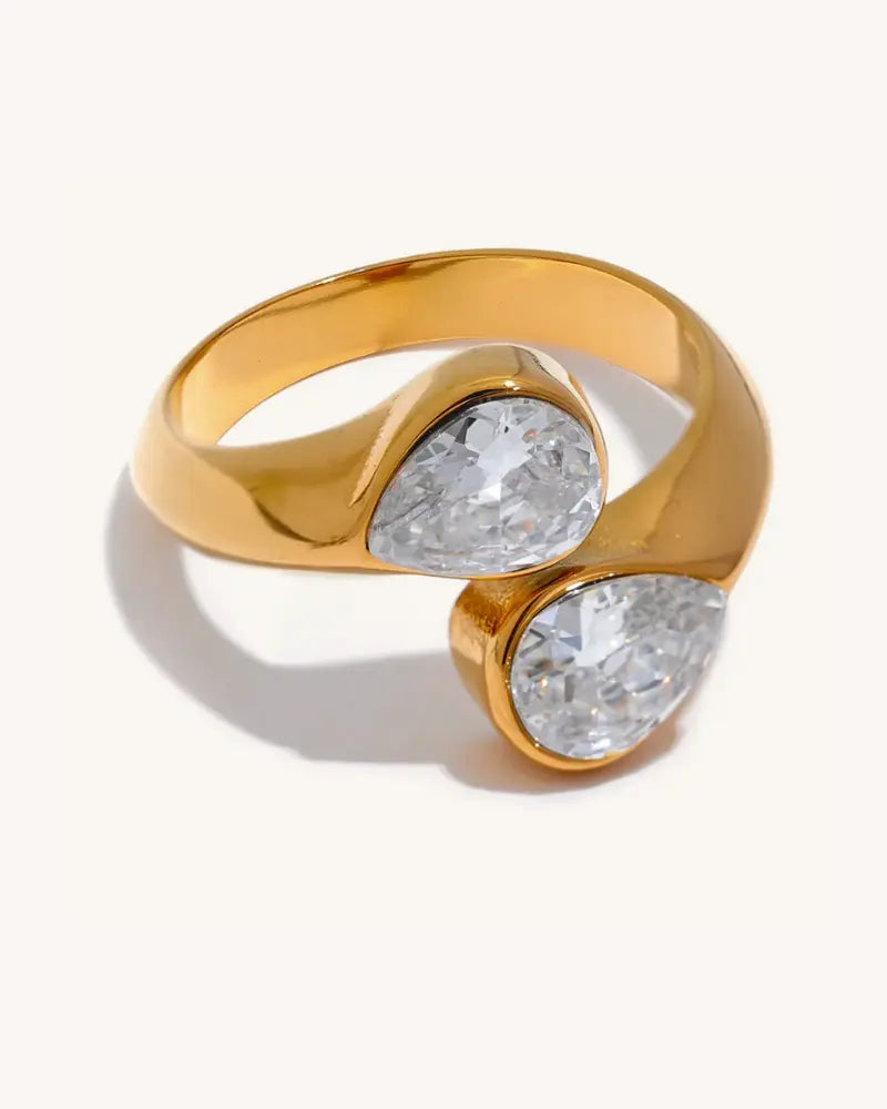 Anel Flare Zircônia