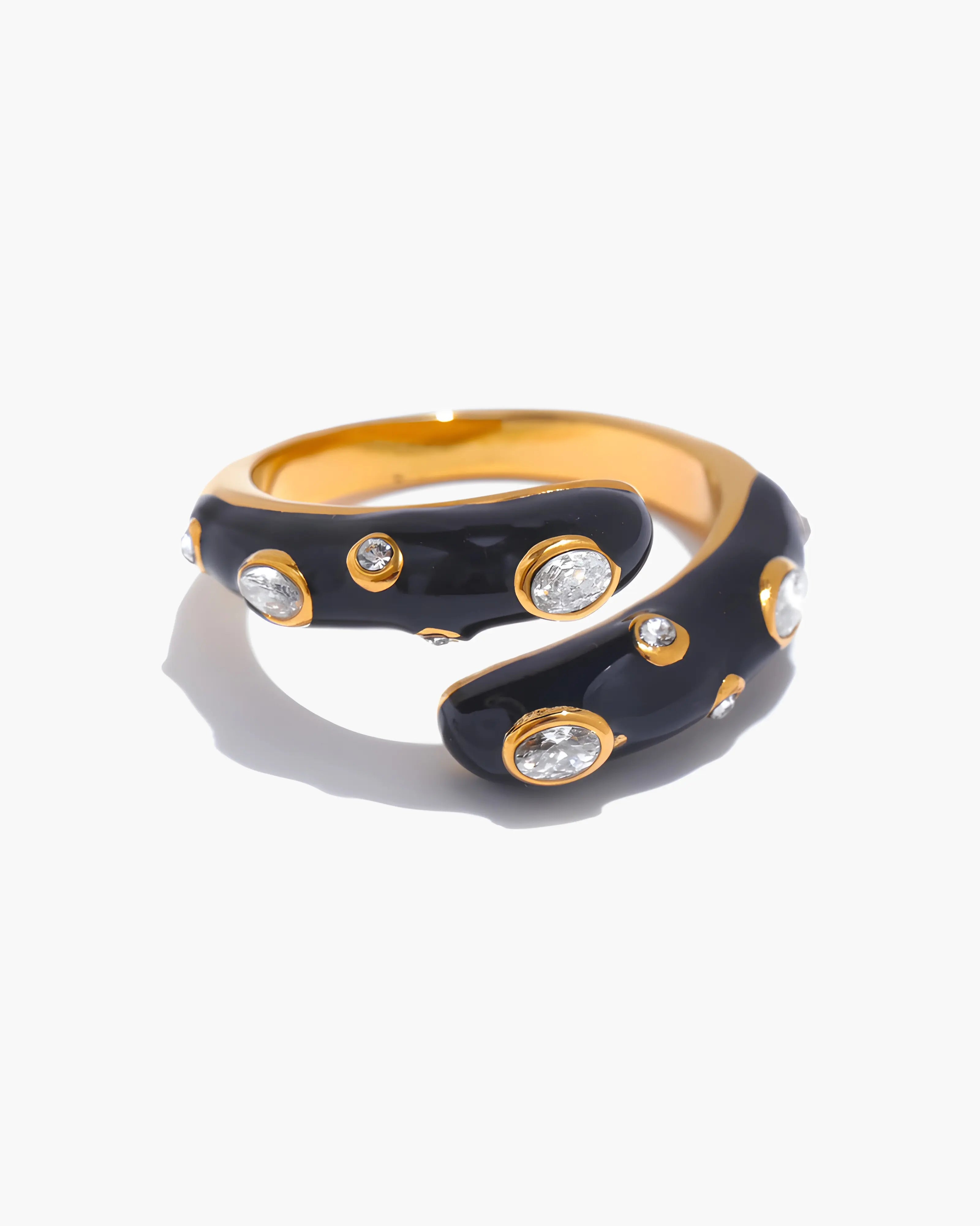 Anel Candy Esmaltado & Zircônia