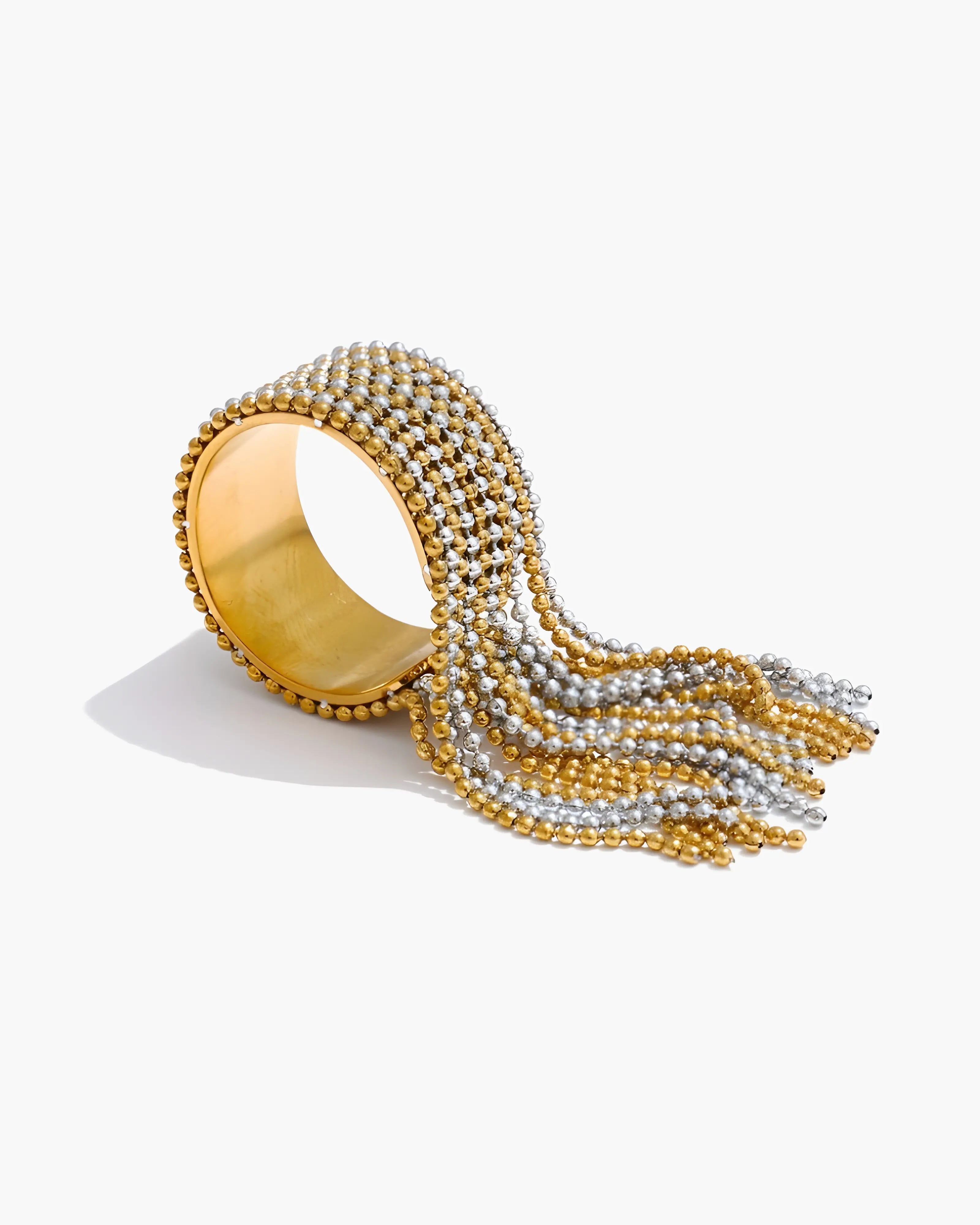 Anel Aberto de Borla