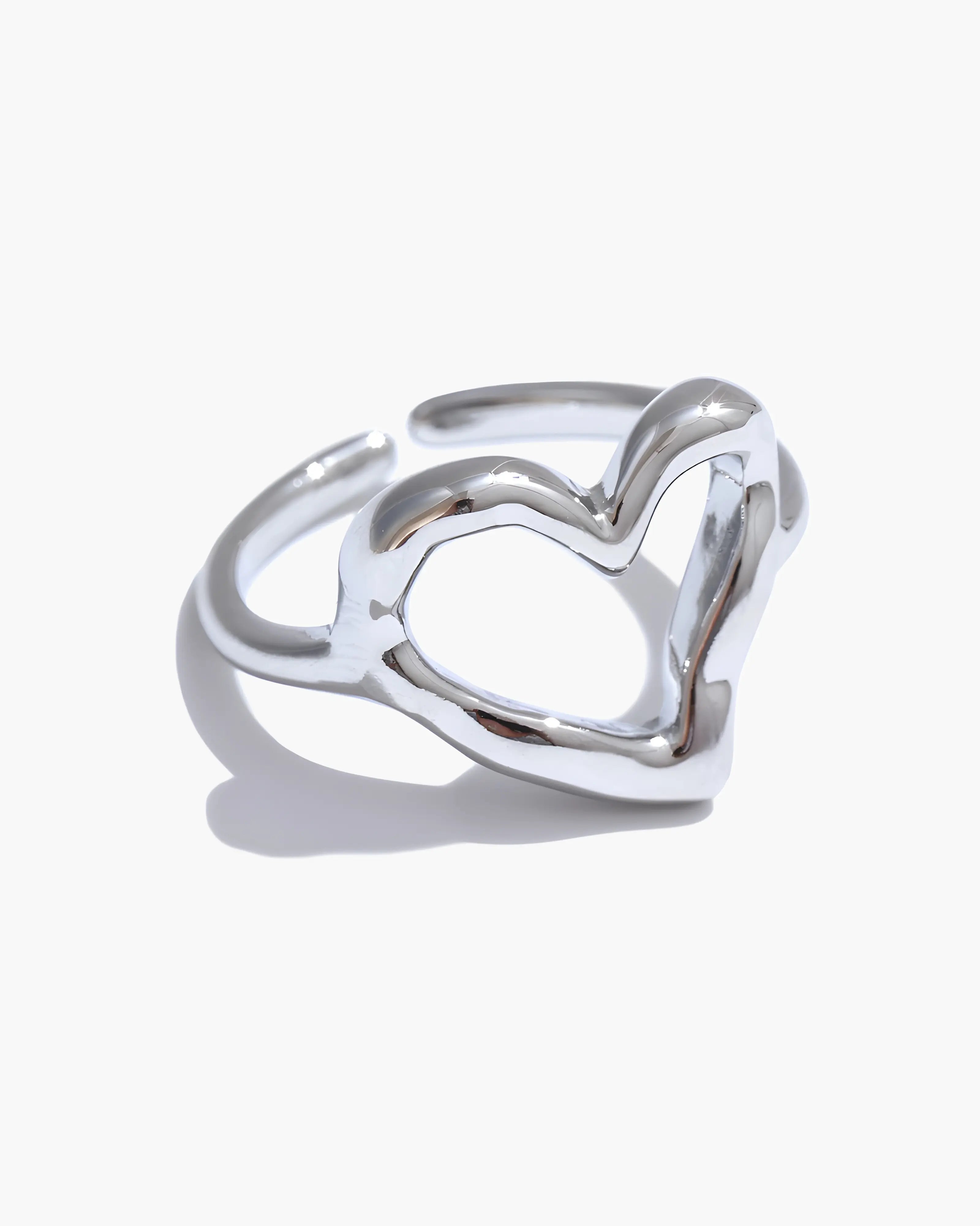 Anel Coração Finesse