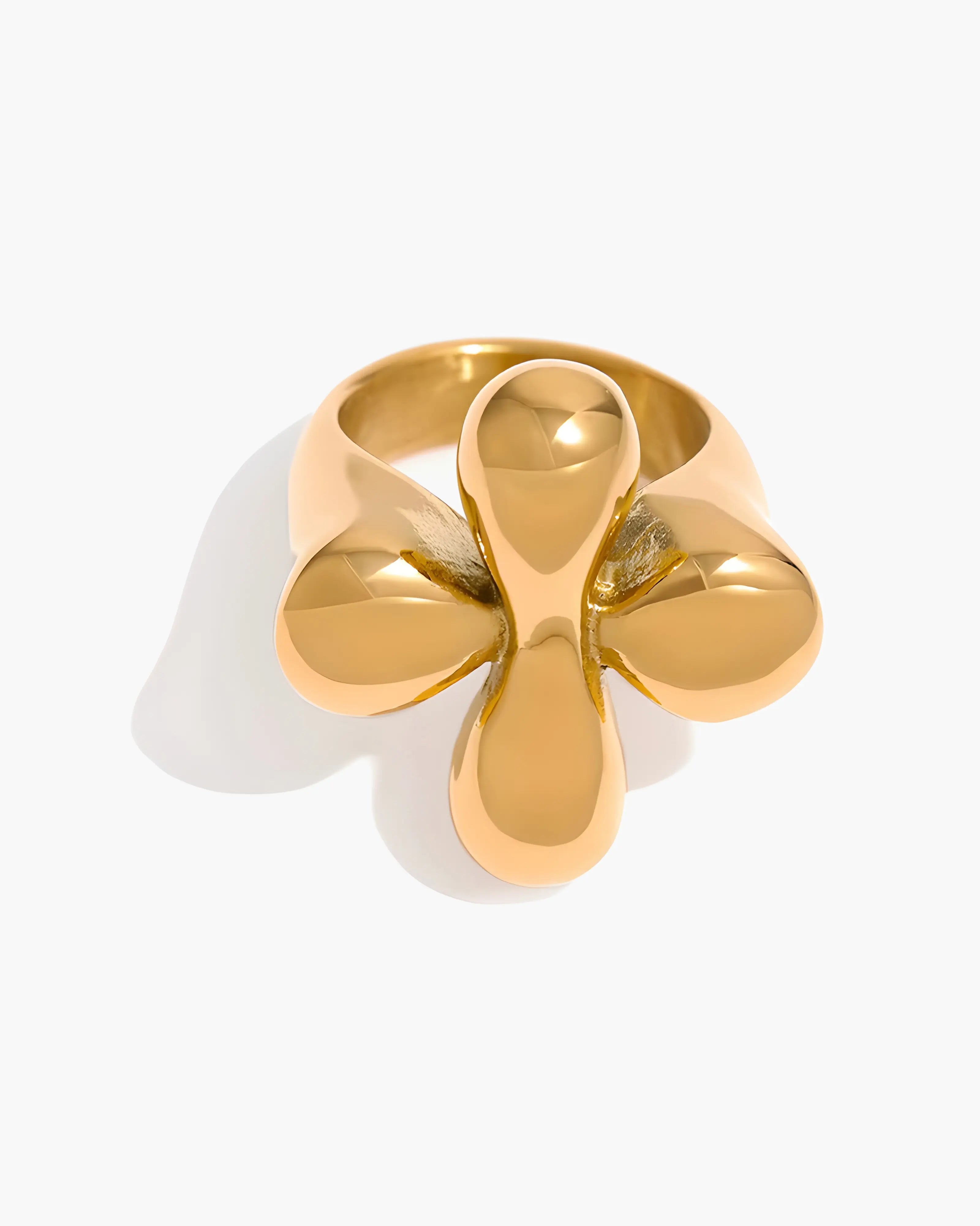 Anel Declaração Flor