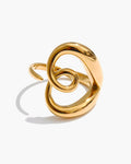 Anel Heart Swirl