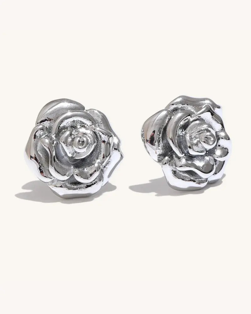 Brinco Flor de Rosa