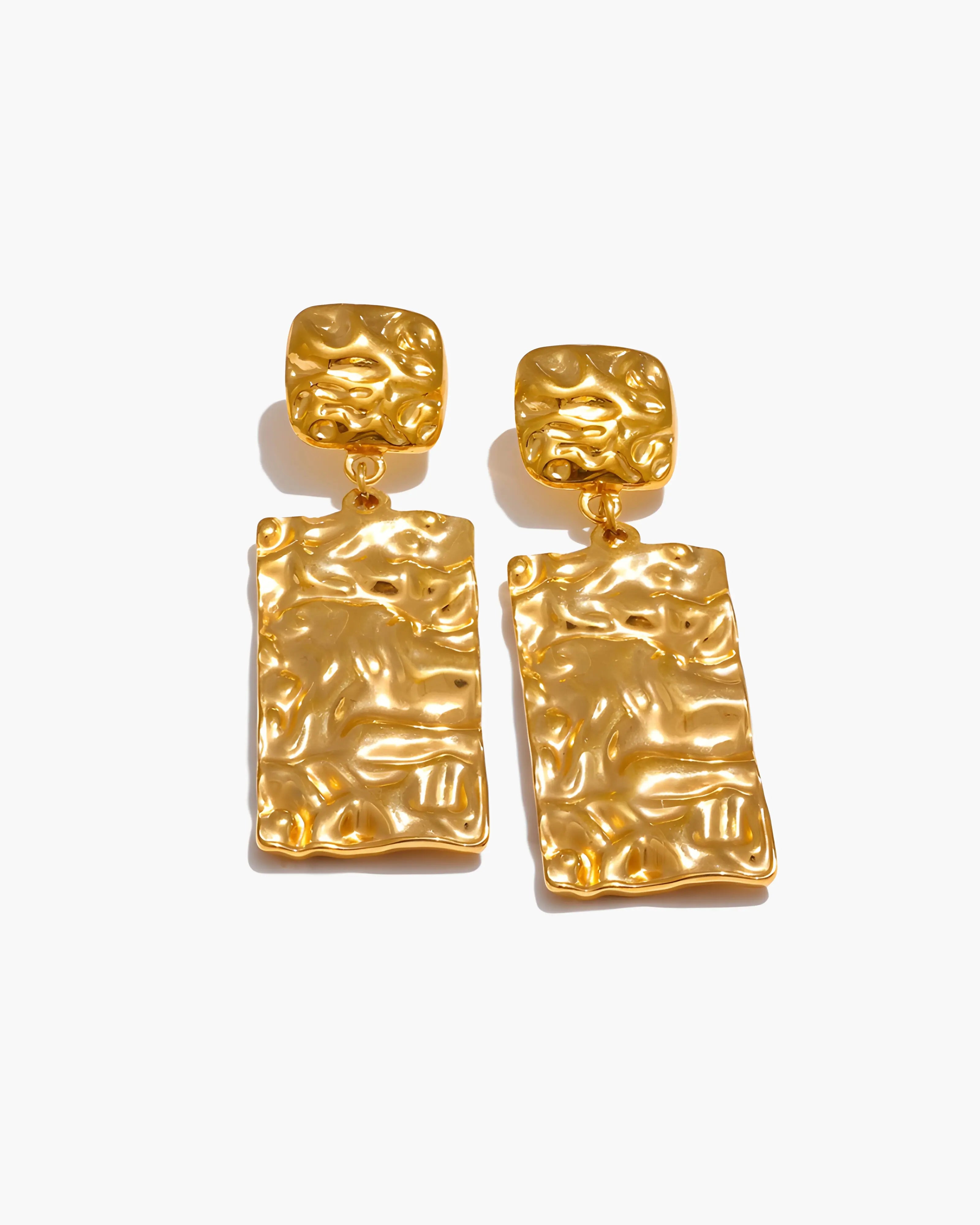 Brinco Texturizado Pendente