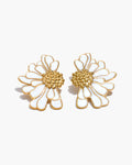 Brinco Esmaltado Flor State