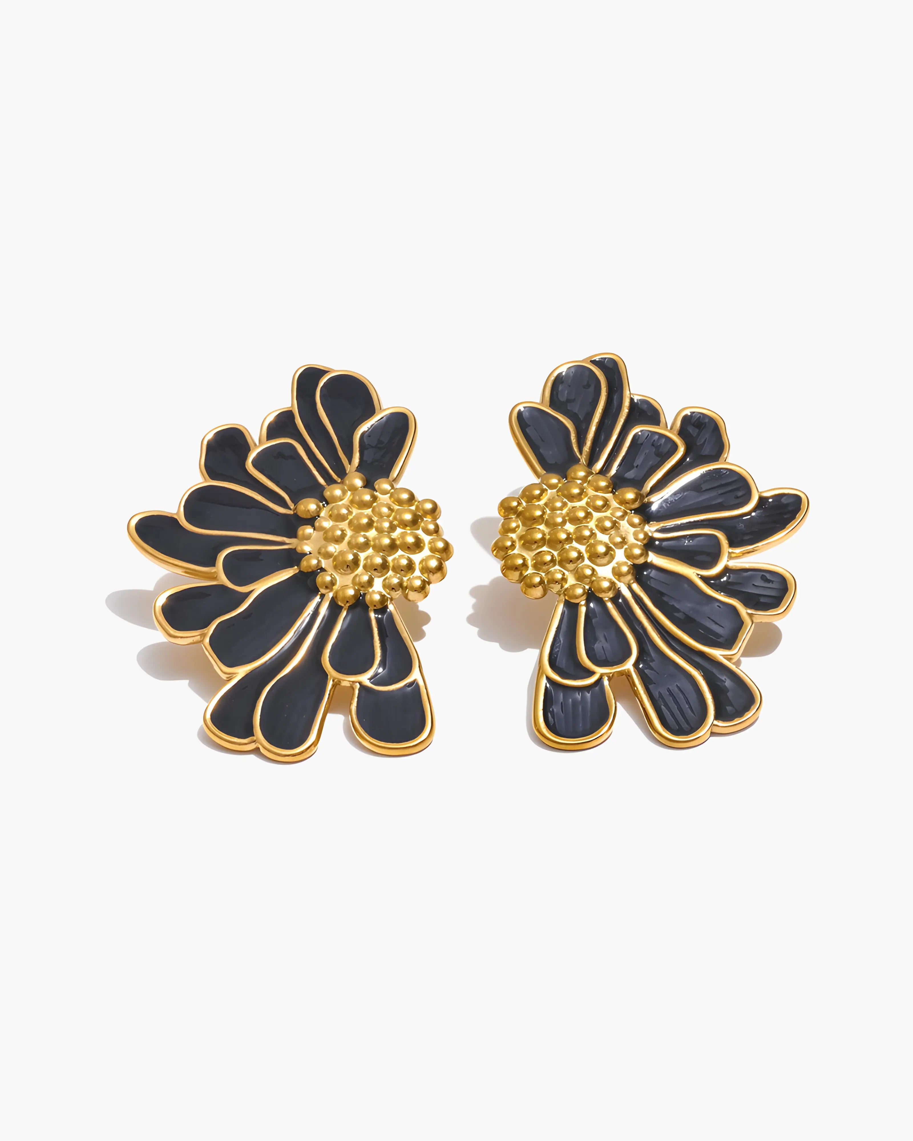 Brinco Esmaltado Flor State