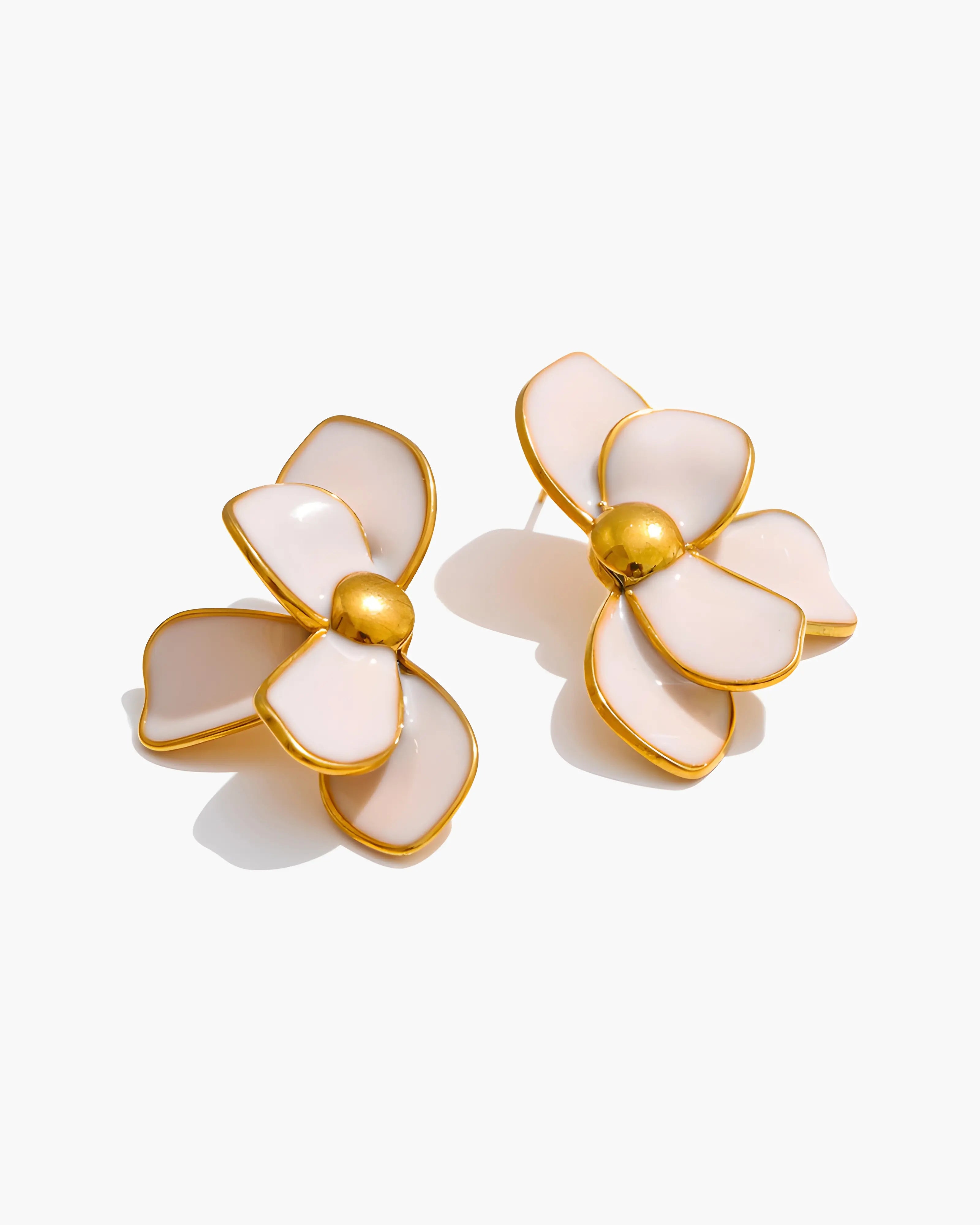 Brinco Pétalas Esmaltadas