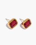 Brinco Stud Square Zircônia