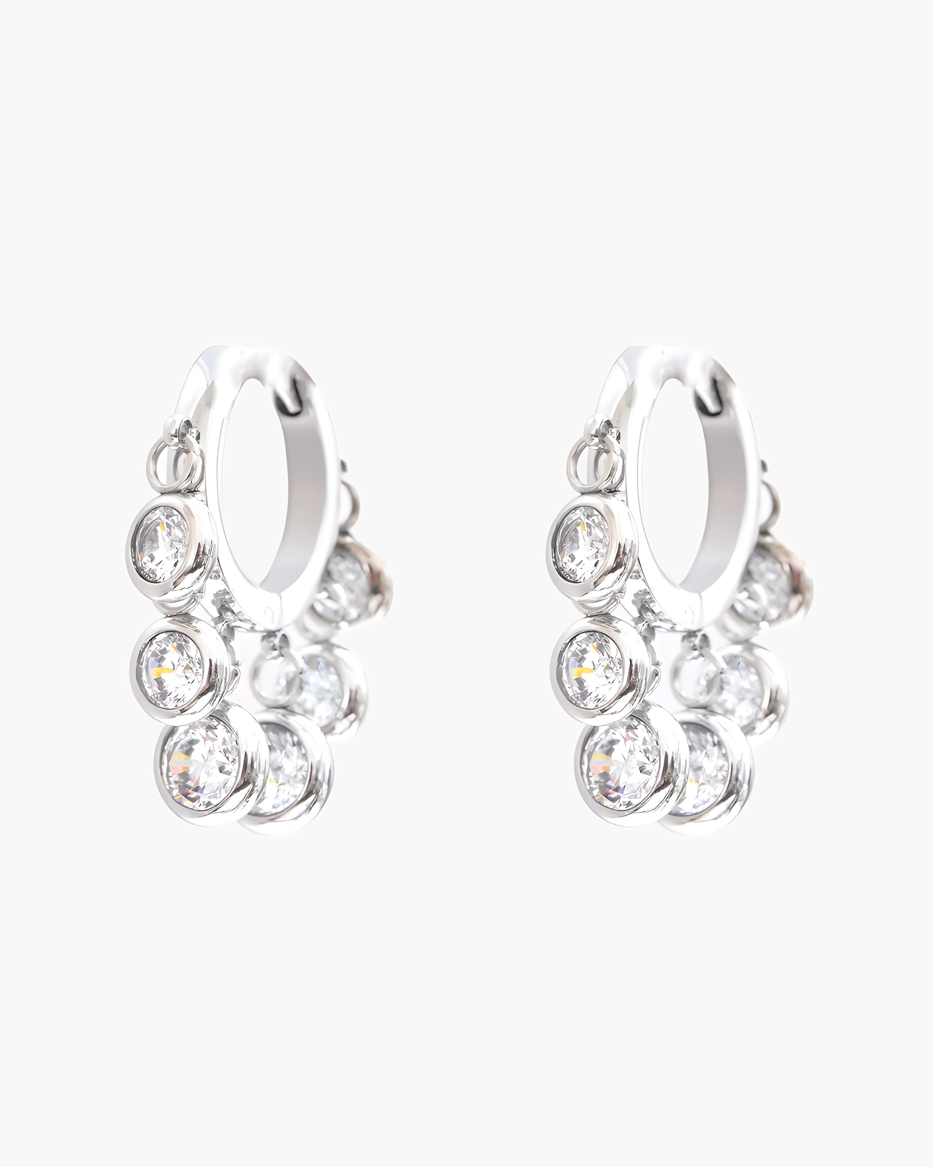 Brinco Argola Gem Shower
