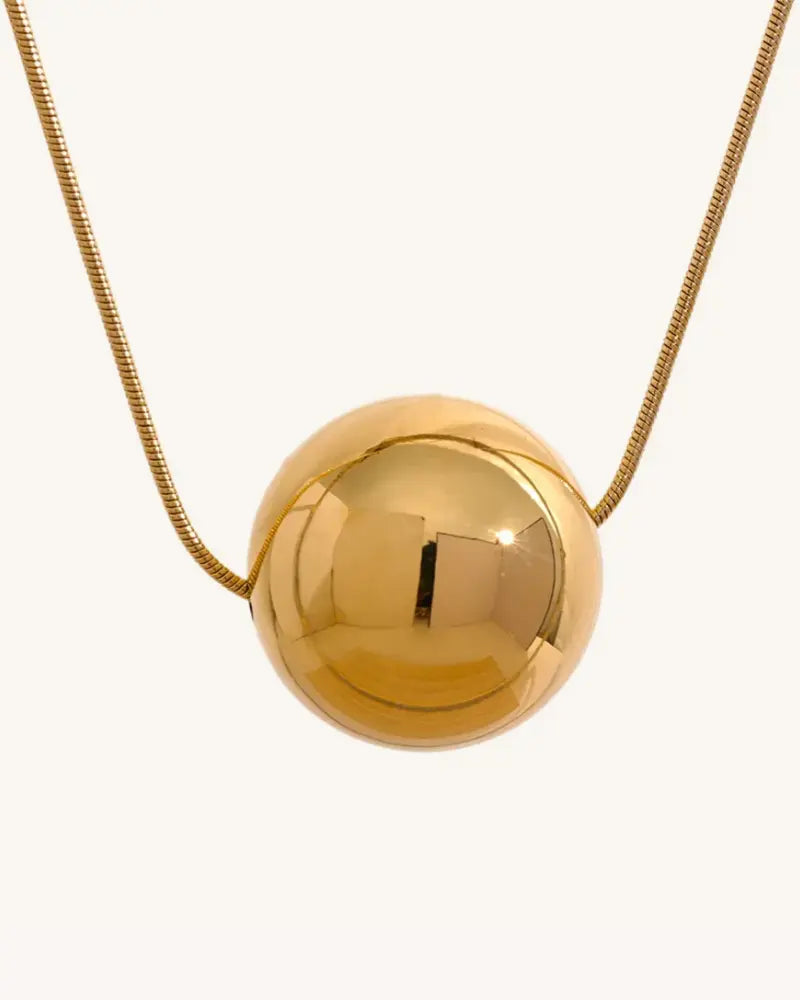 Colar Esfera Lisa