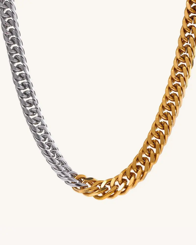 Colar Corrente Mix Chunky
