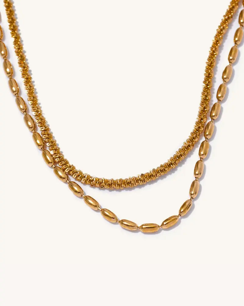 Colar Duplo Corrente Sparkle