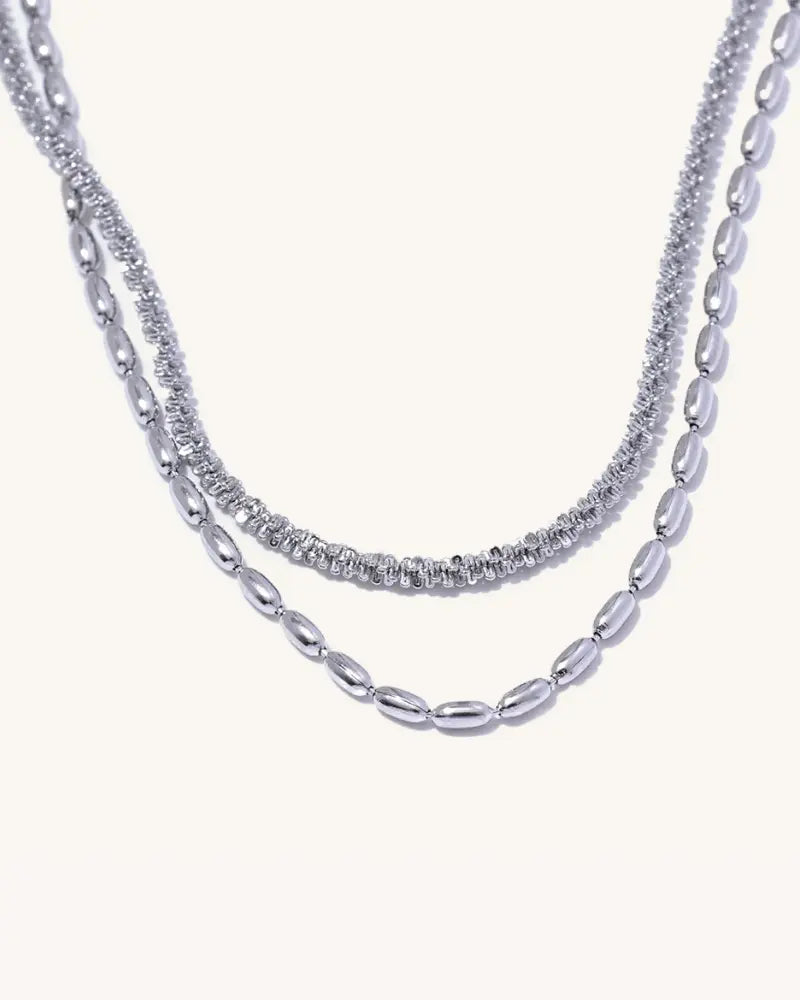 Colar Duplo Corrente Sparkle