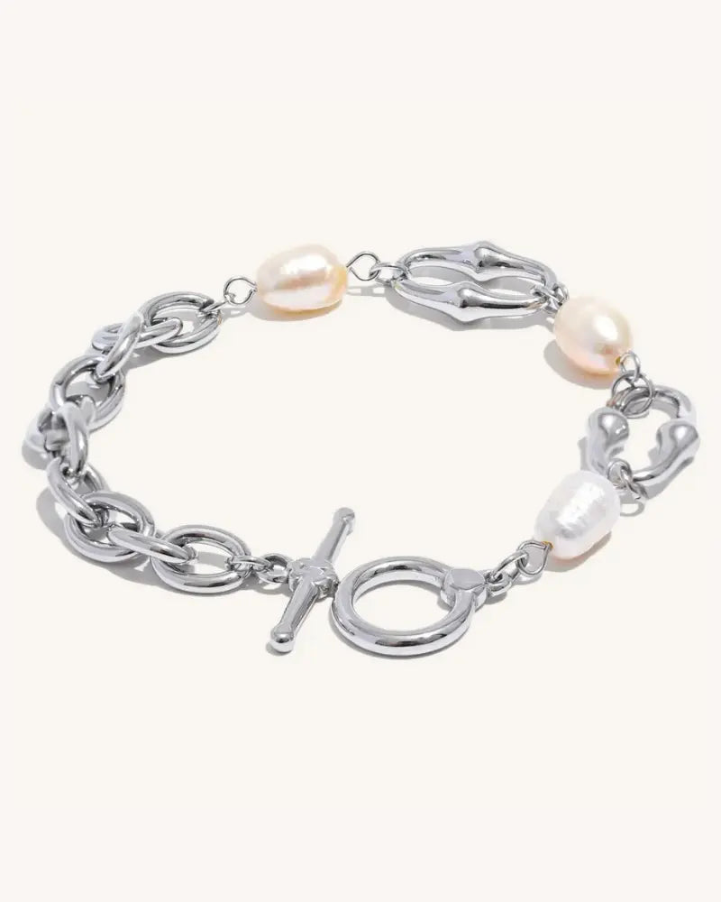 Pulseira Gaia Fecho Argola & Barra