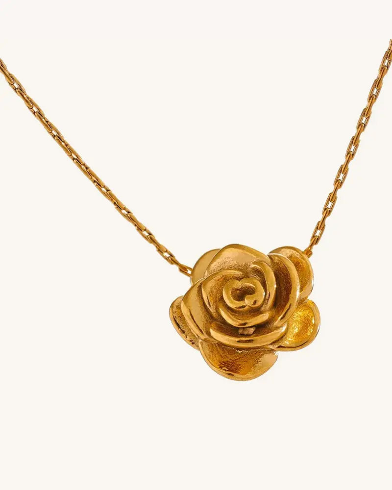 Colar Flor de Rosa