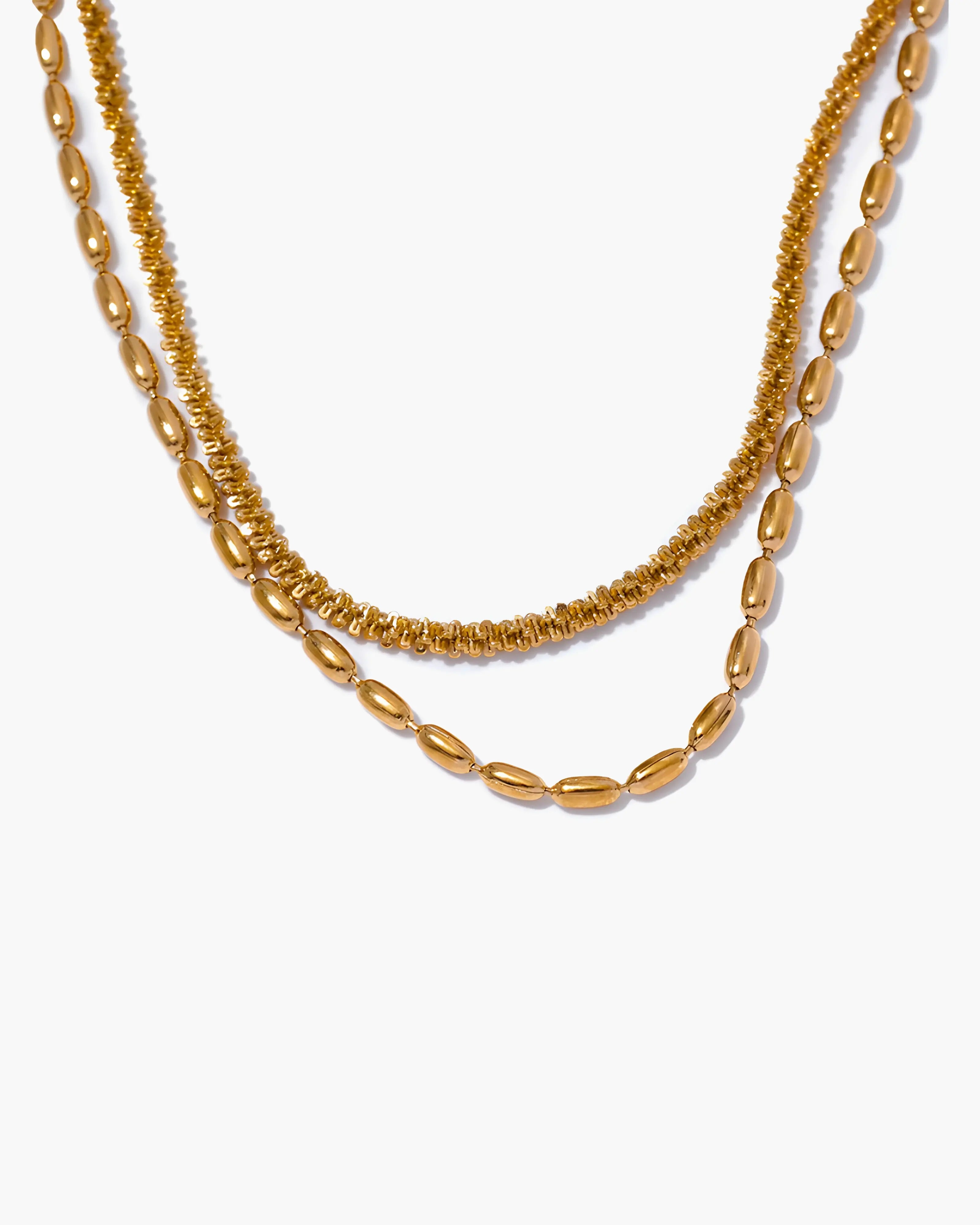 Colar Duplo Corrente Sparkle