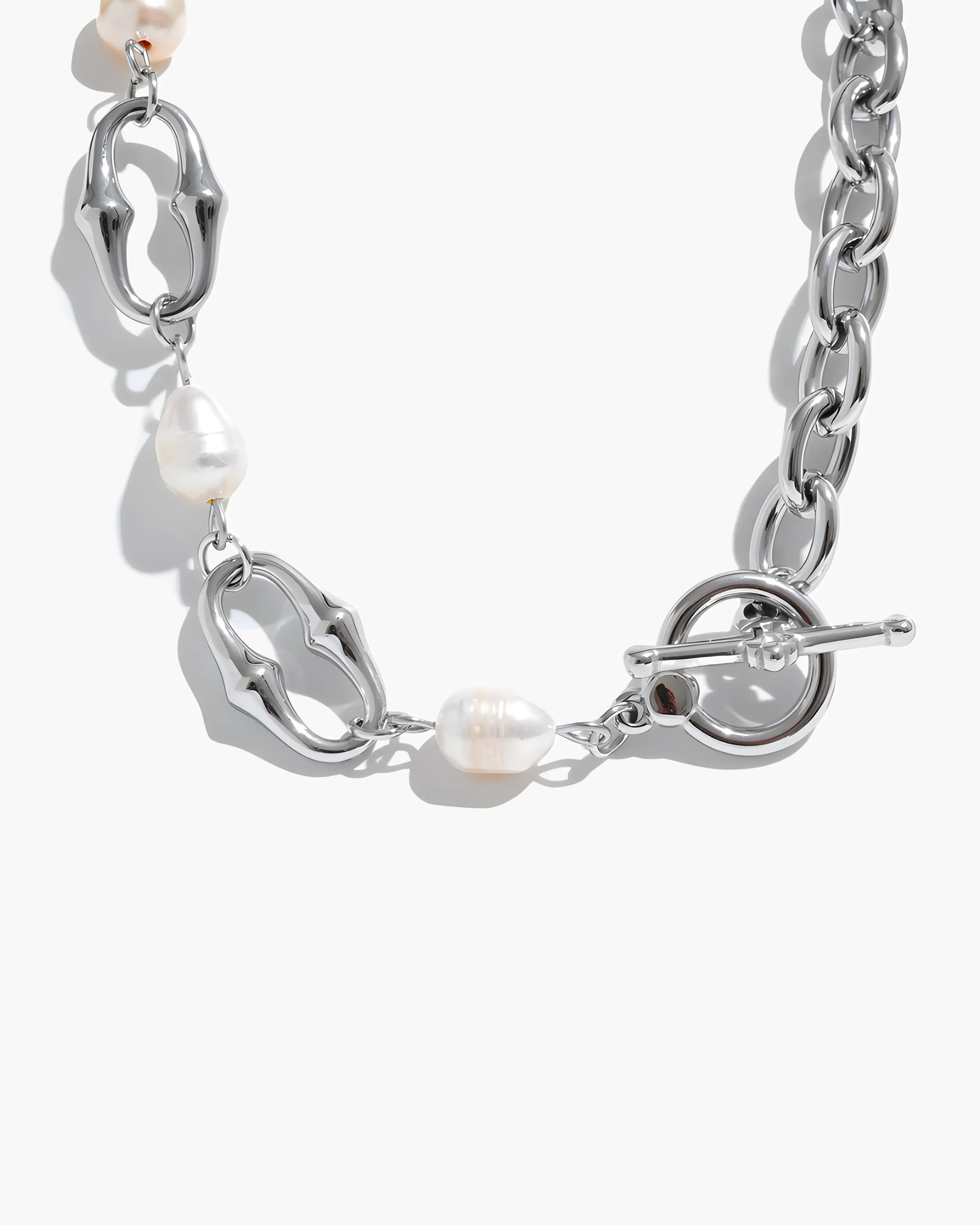 Colar Gaia Fecho Argola & Barra