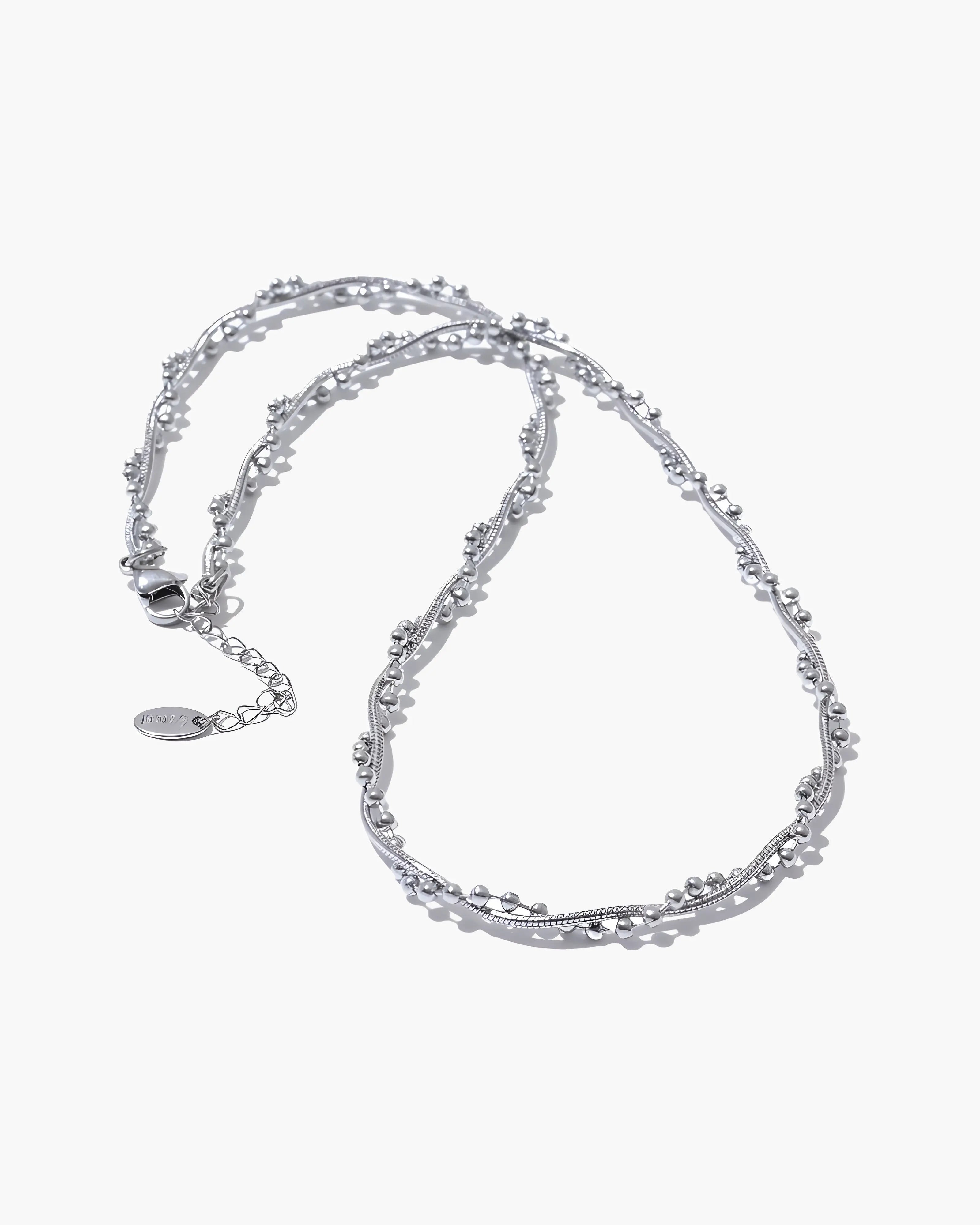 Colar Enrolado Contas