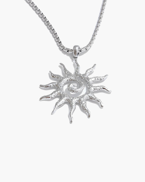 Colar Sol Celeste