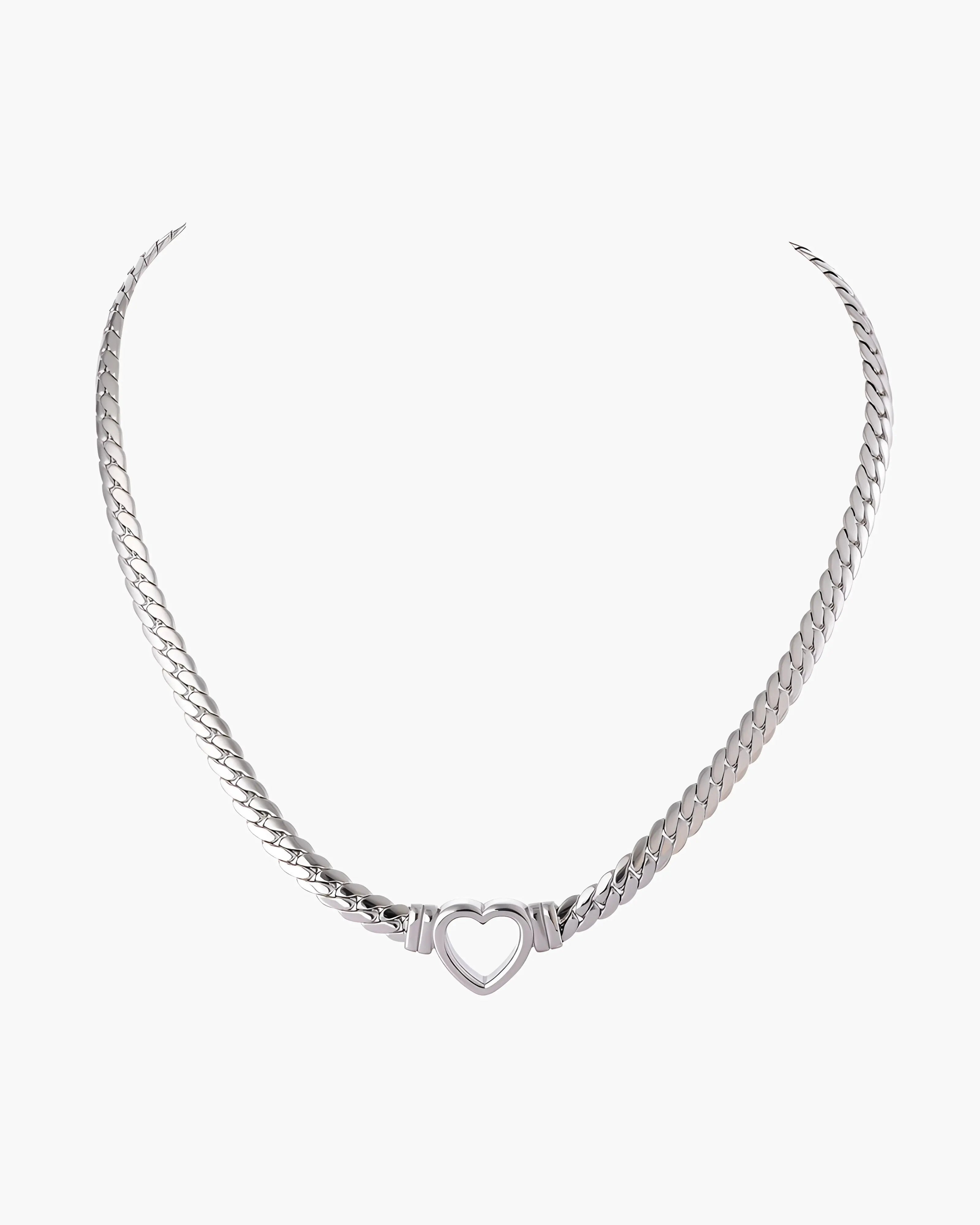 Colar Corrente Coração