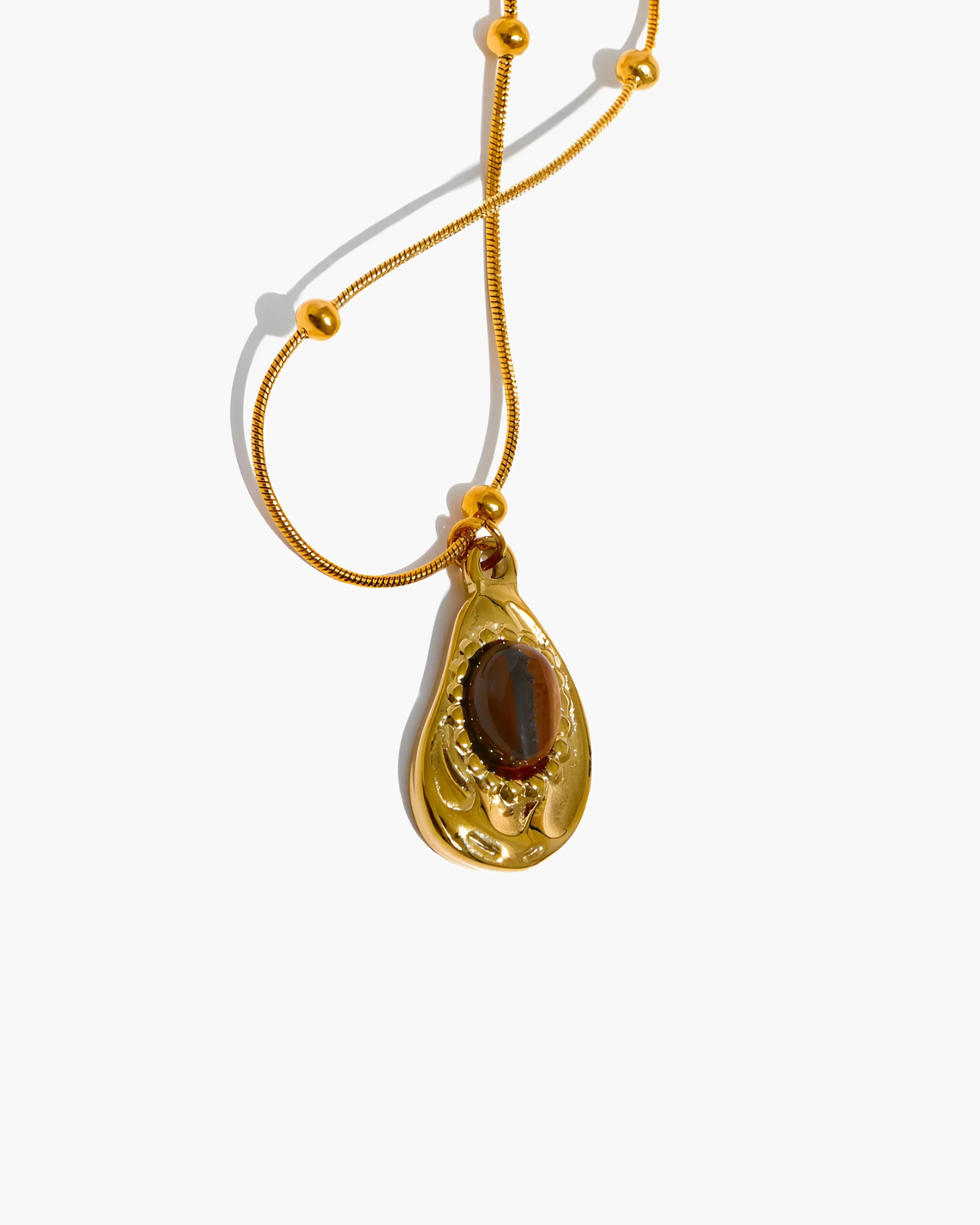 Colar Rust Olho de Tigre