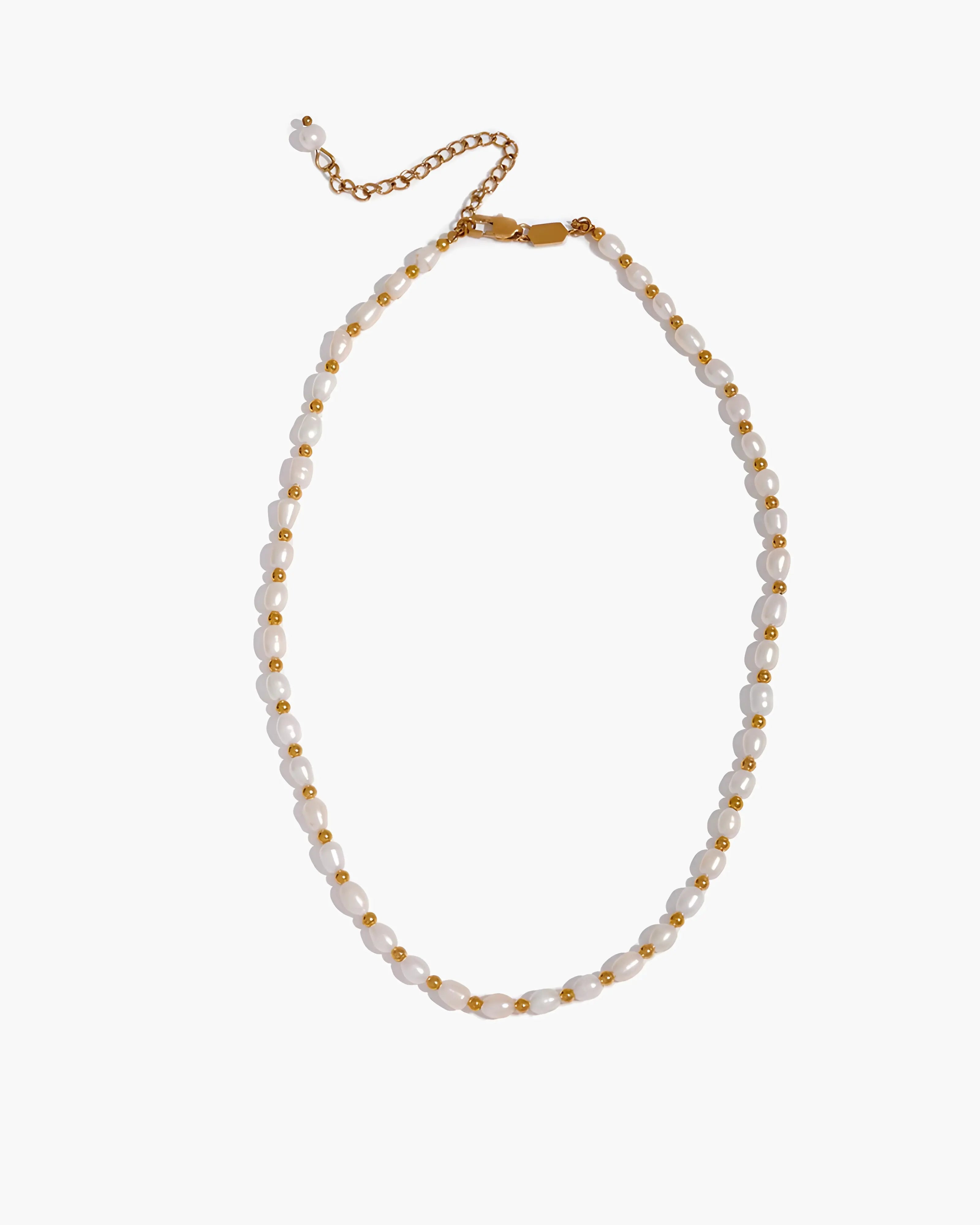 Colar Contas & Pérolas