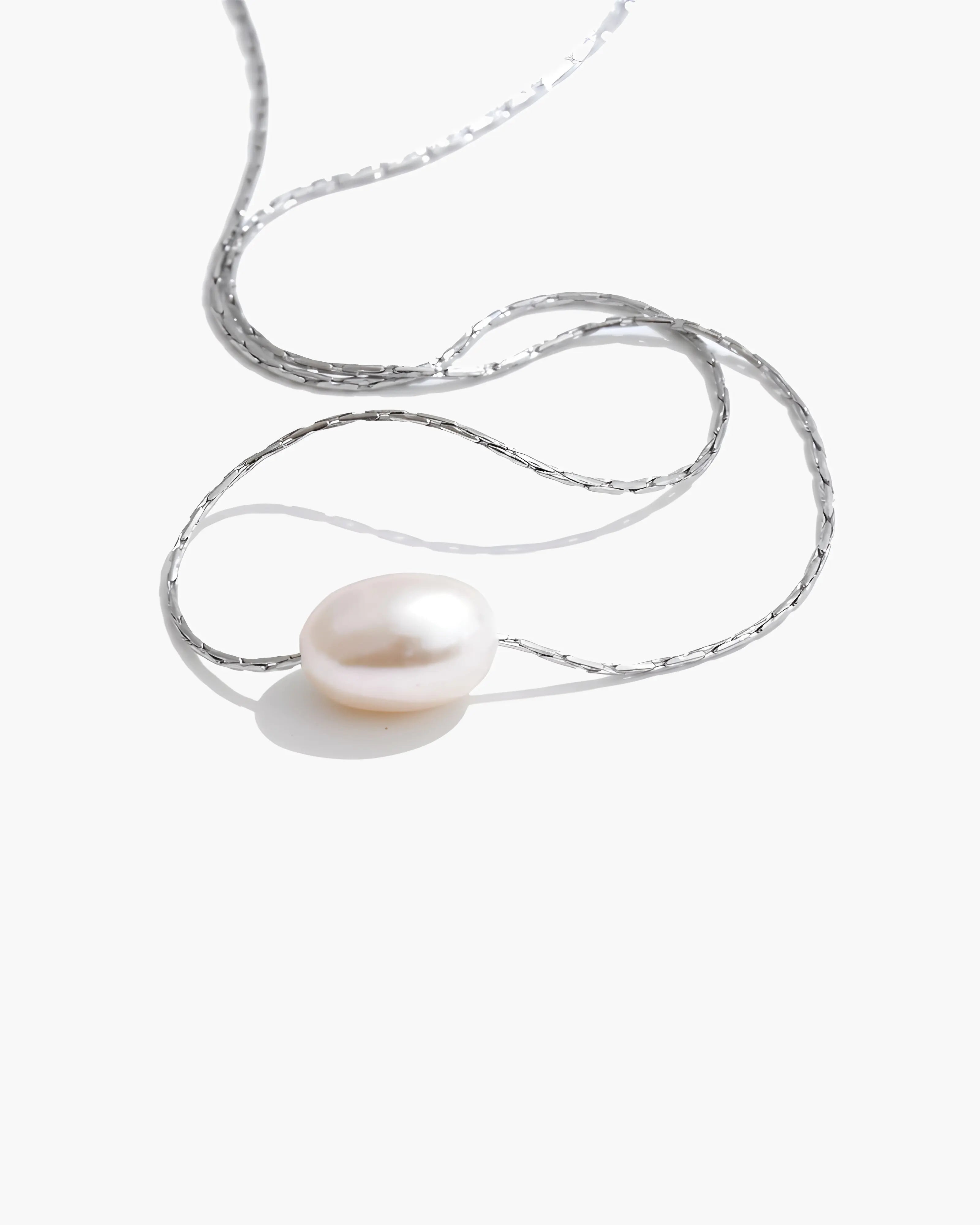 Colar Solitário Pérola