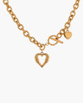 Colar Coração Melted