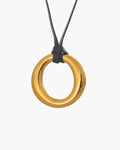 Colar Round Cordão de Couro