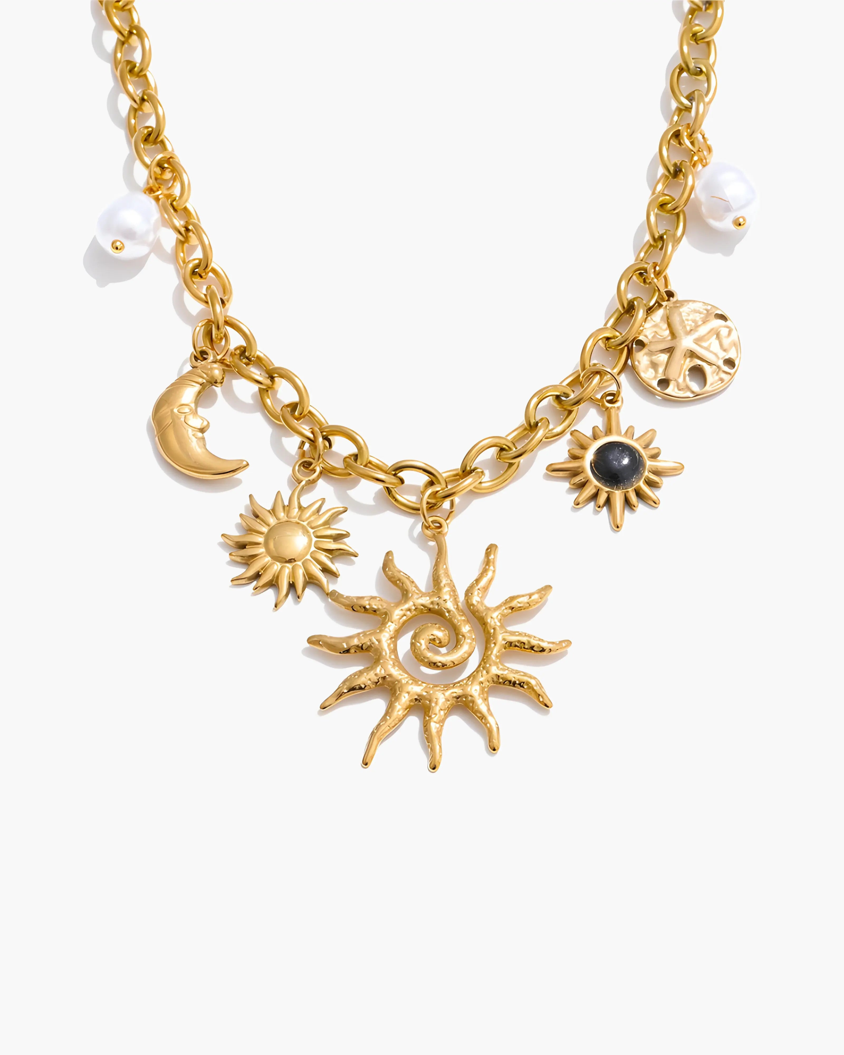 Colar Summer Sol Celeste