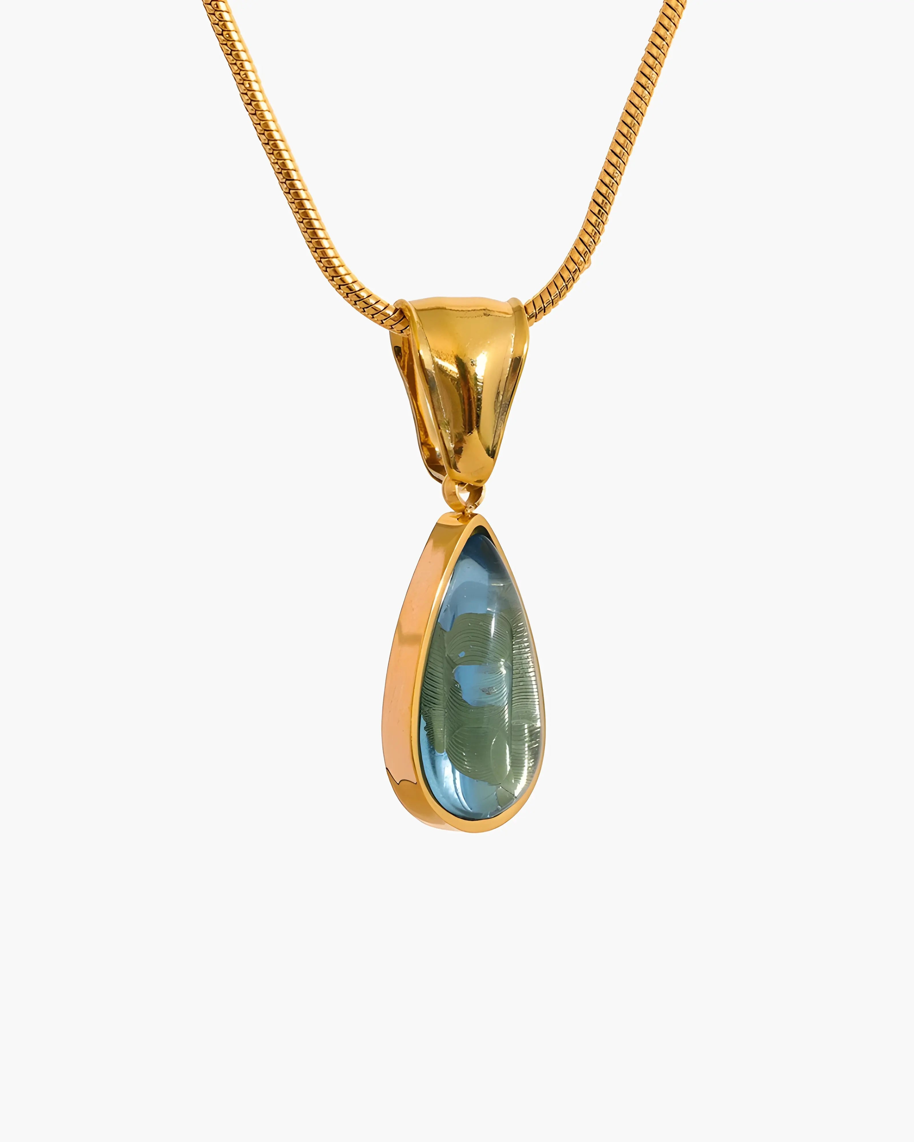 Colar Gota de Cristal